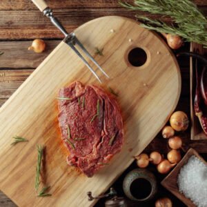 Tabla de Madera para Corte de Carne – Uso Profesional